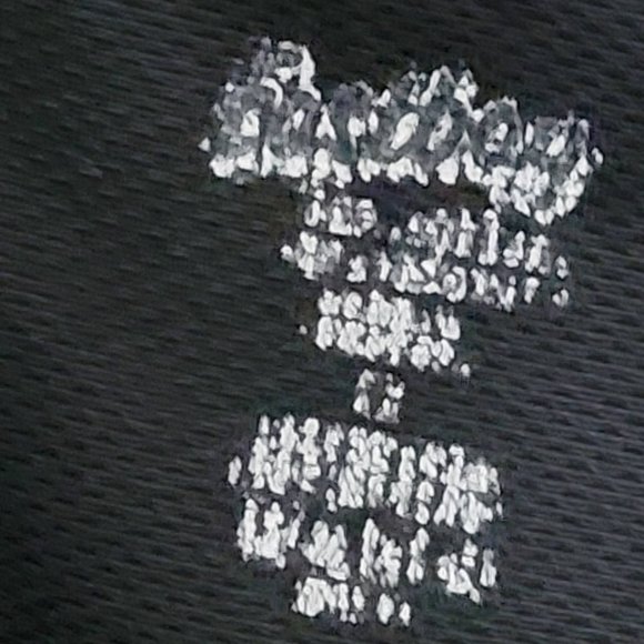 Eastbay Performance Black and White Golf Shirt Size Large - Picture 5 of 10